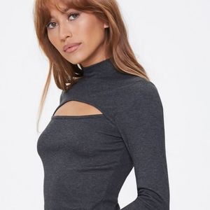 Forever 21 Cut Out Top